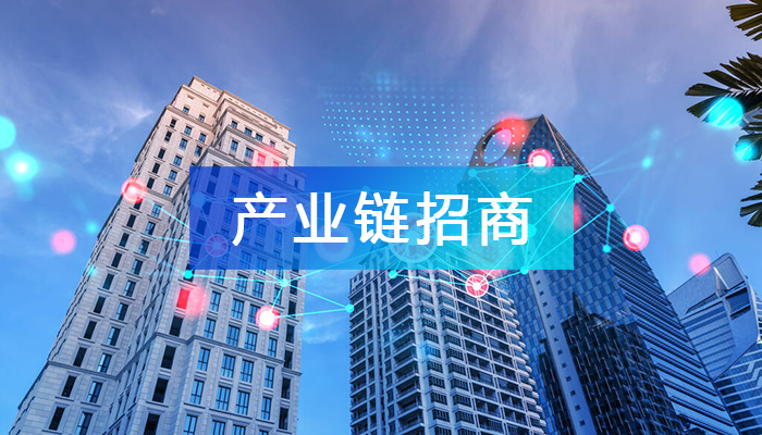 構建產業圖譜，實現產業鏈精準招商！
